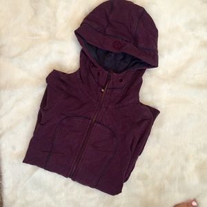 Lulu Lemon long line zip up hoodie